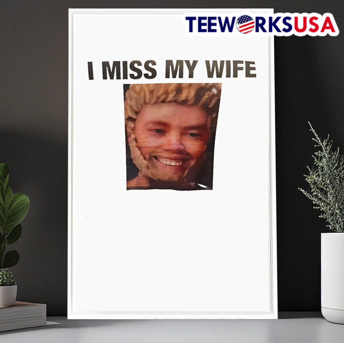 I miss my wife funny - Adult & Kids T-Shirts, Sweatshirts & Hoodies apparel design preview 6