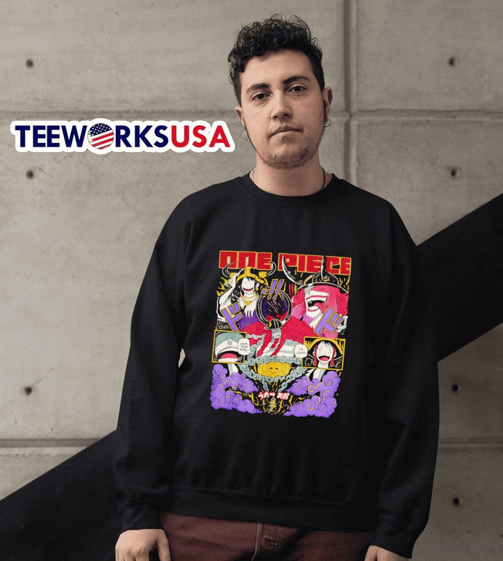 Luffy and Loki One Piece - Adult & Kids T-Shirts, Sweatshirts & Hoodies apparel design preview 6