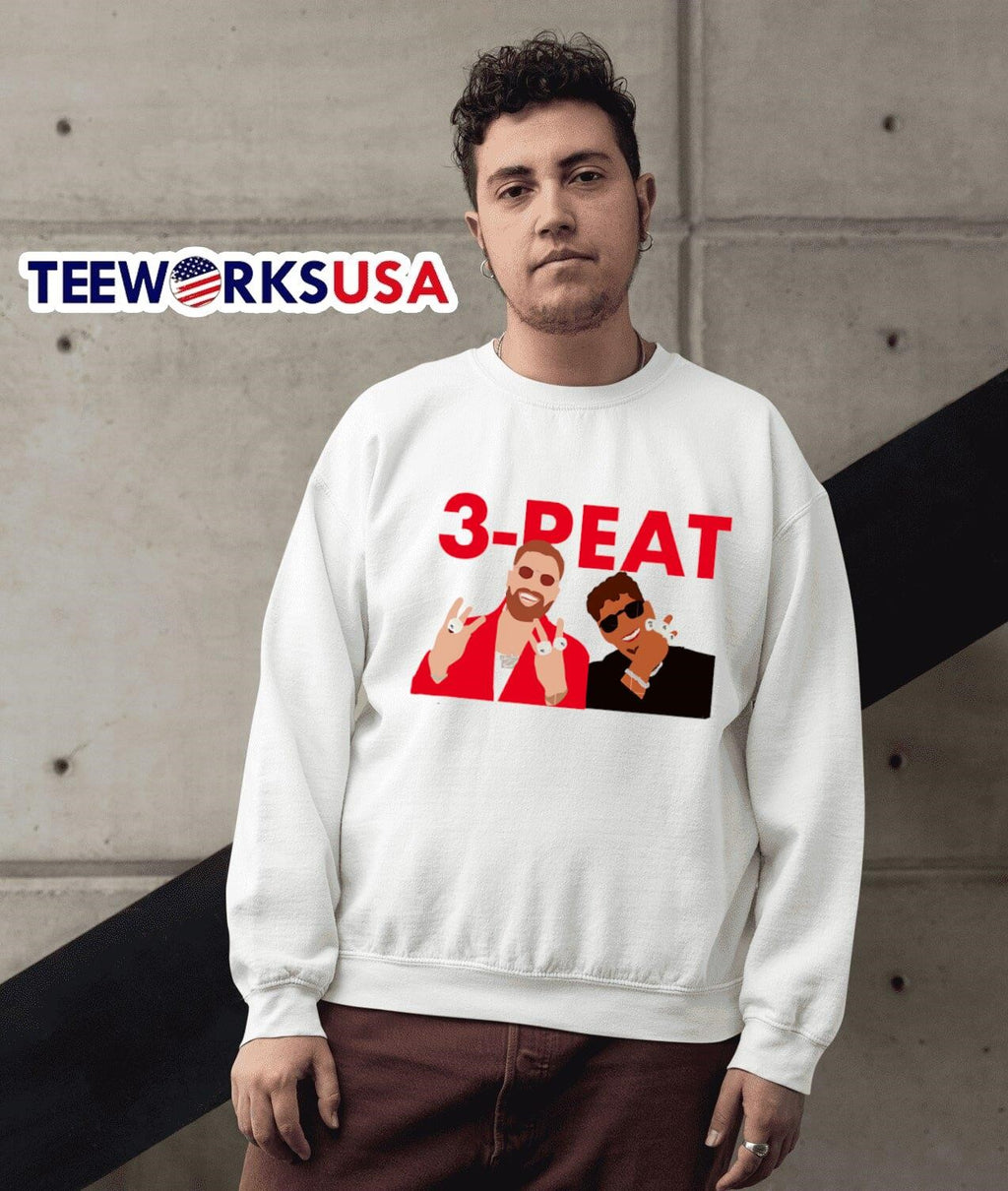 Kansas City Chiefs 3 Peat - Adult & Kids T-Shirts, Sweatshirts & Hoodies apparel design preview 5