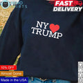 Trump Rally New York loves - Adult & Kids T-Shirts, Sweatshirts & Hoodies apparel design preview 1