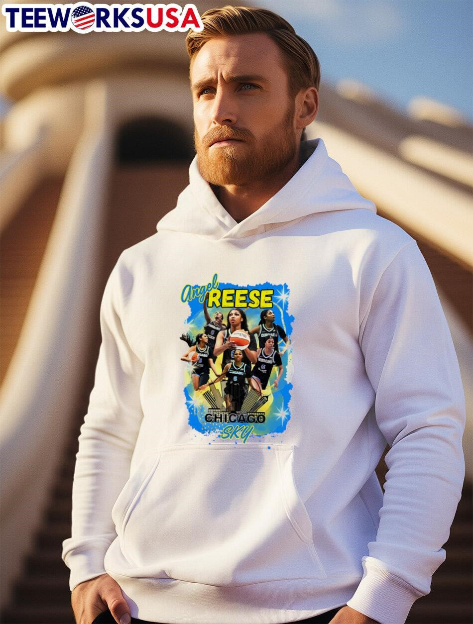 Chicago Sky Angel Reese graphic 2024 - Adult & Kids T-Shirts, Sweatshirts & Hoodies apparel design preview 2