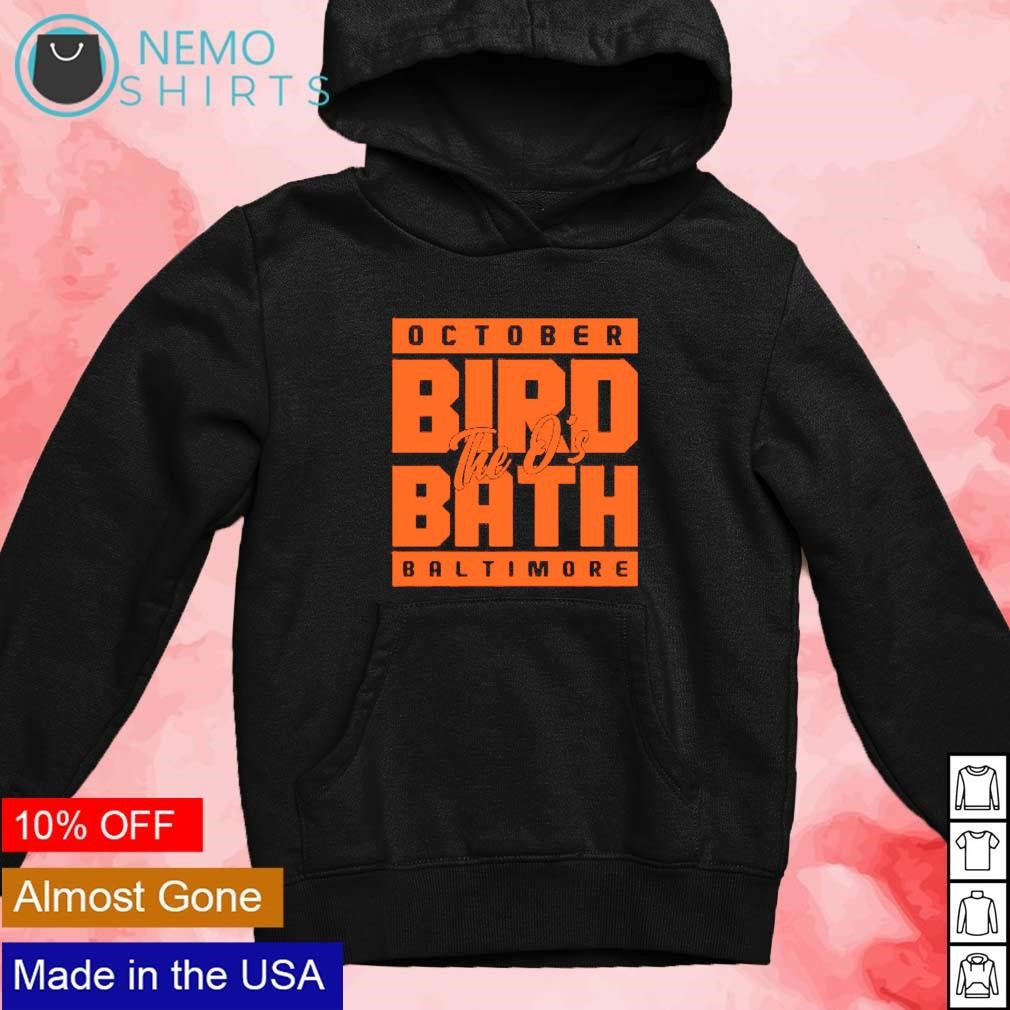 October Birdbath Baltimore - Adult & Kids T-Shirts, Sweatshirts & Hoodies apparel design preview 2