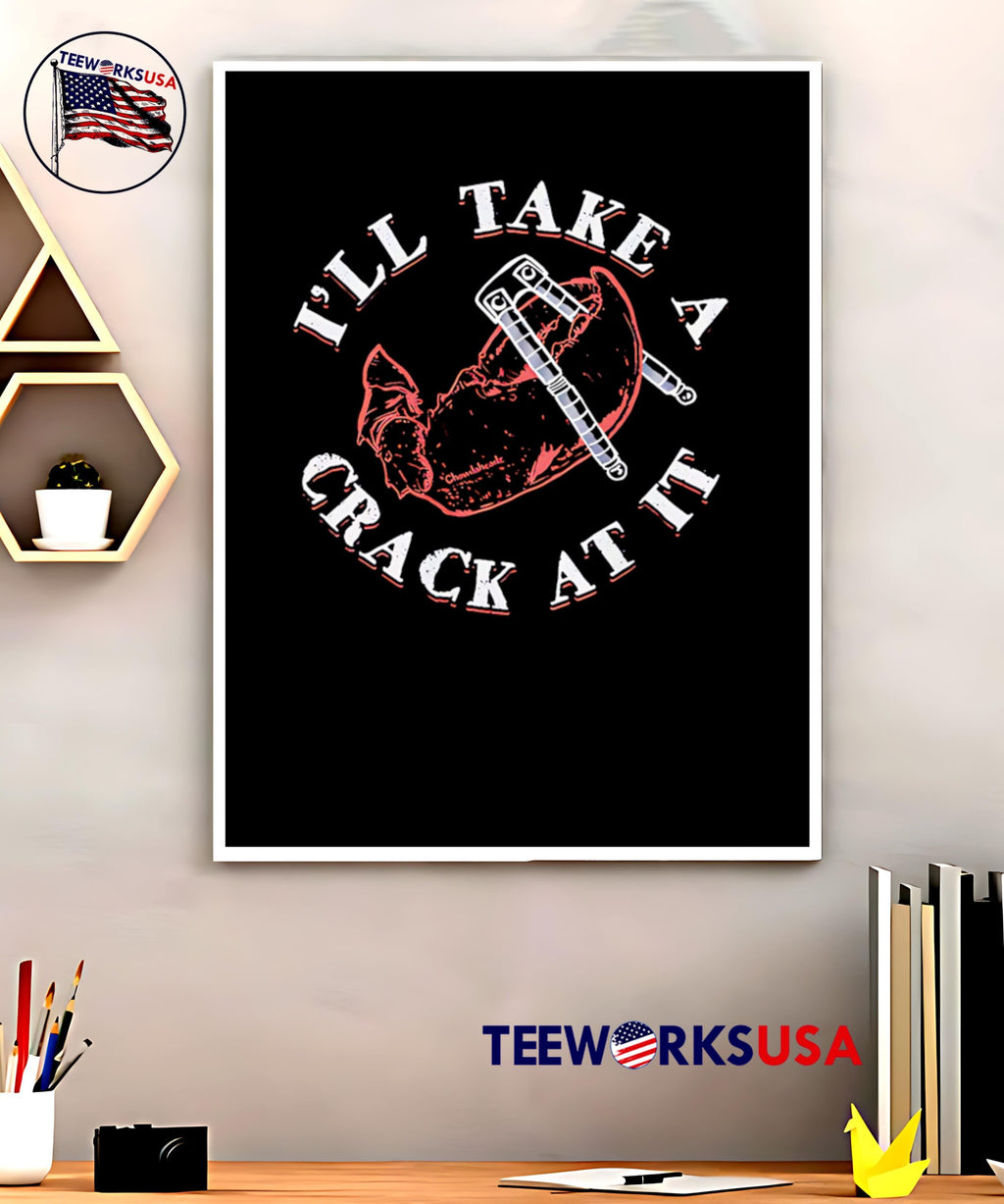 I'll Take A Crack At It pincers - Adult & Kids T-Shirts, Sweatshirts & Hoodies apparel design preview 5