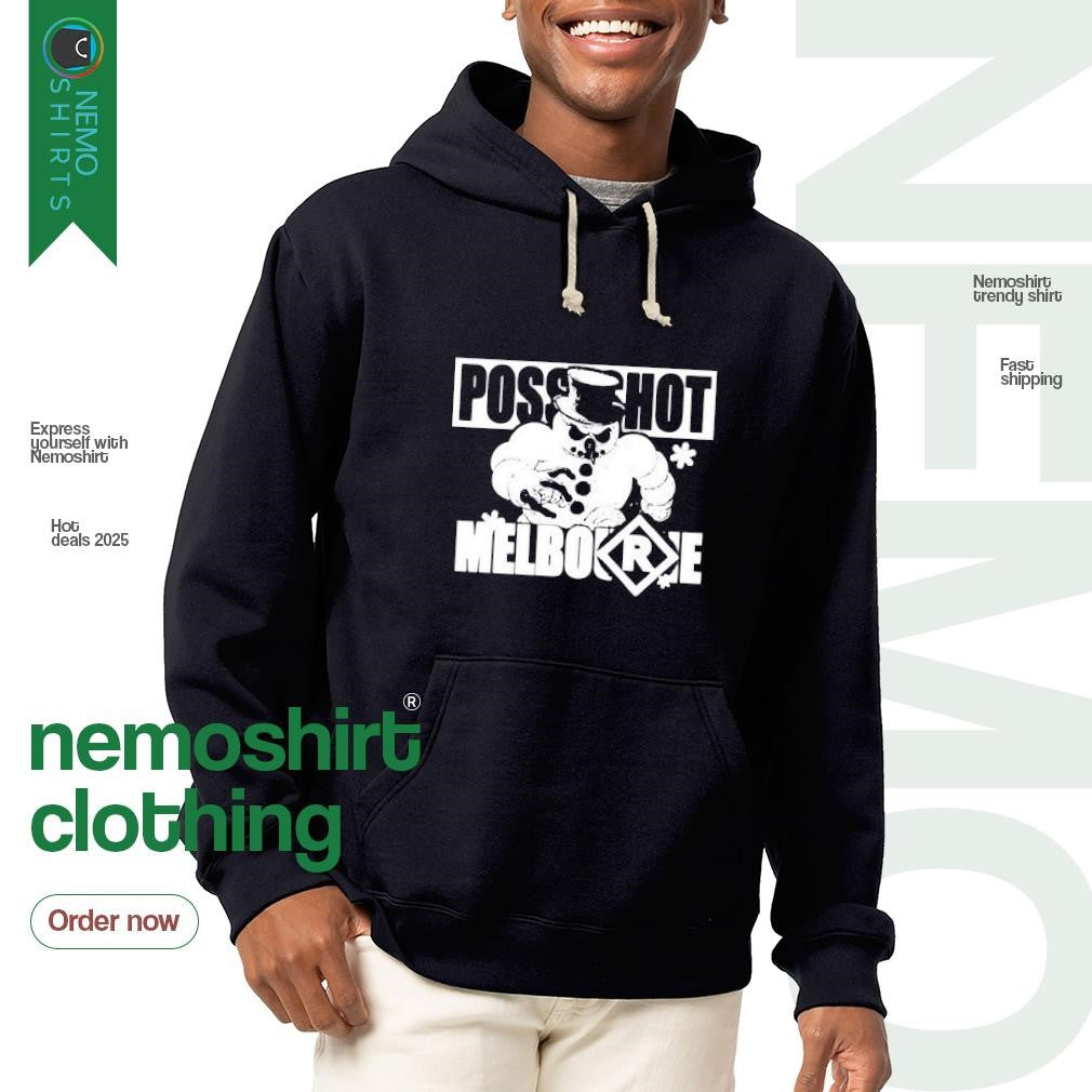 Posseshot da snowman - Adult & Kids T-Shirts, Sweatshirts & Hoodies apparel design preview 2