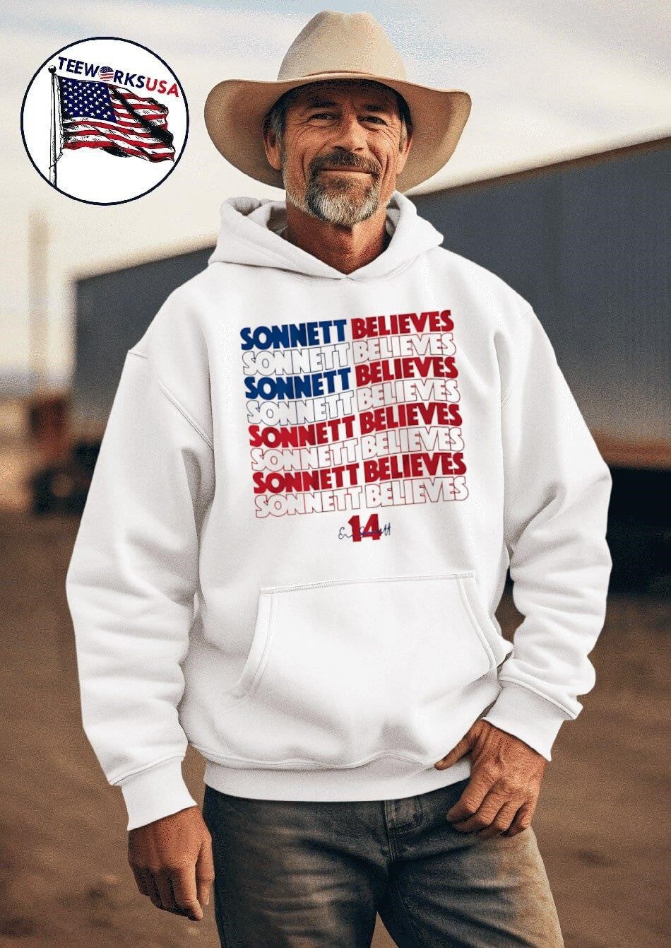 Emily Sonnett Believes - Adult & Kids T-Shirts, Sweatshirts & Hoodies apparel design preview 2