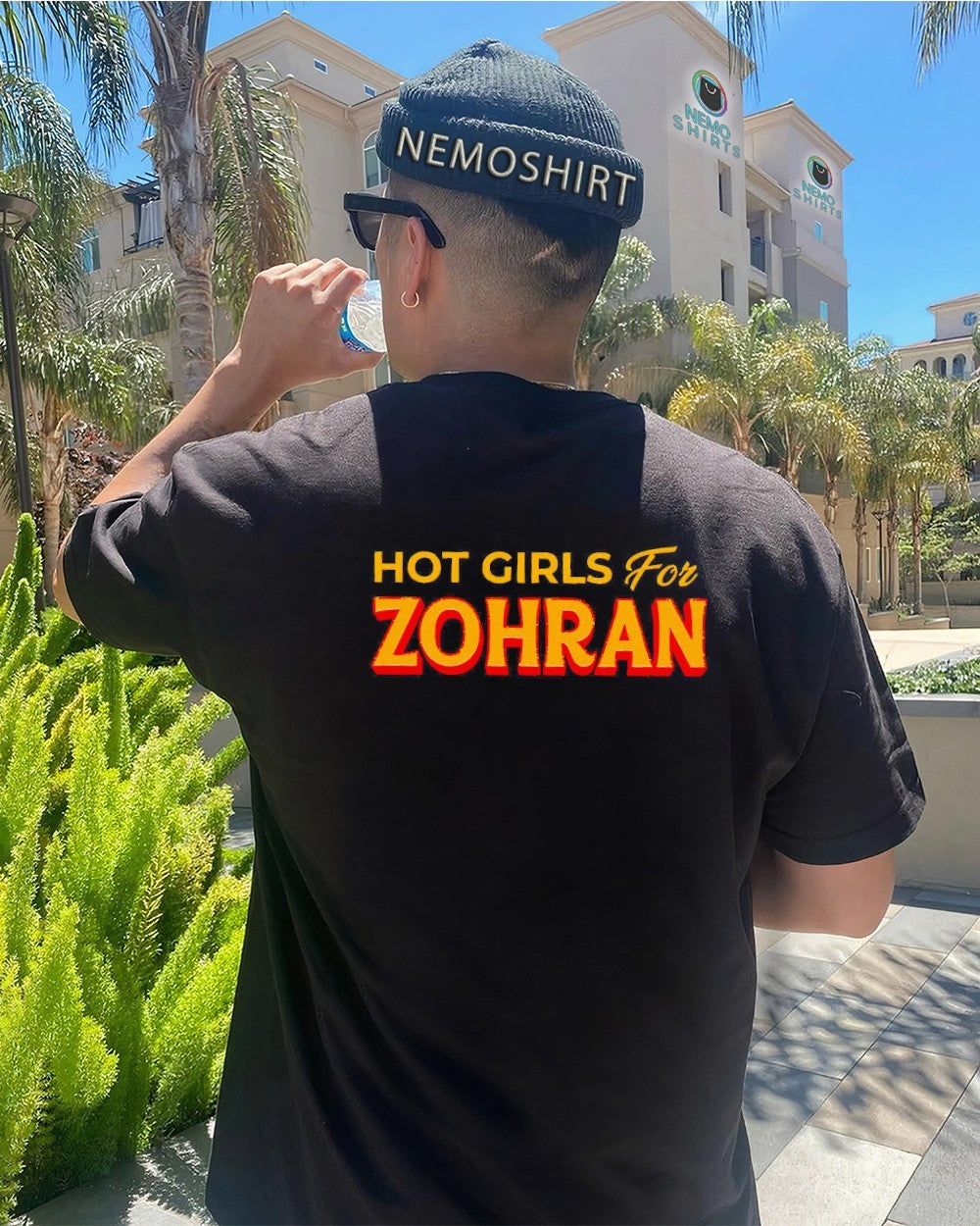 Hot girls for Zohran Mamdani Election 2025 - Adult & Kids T-Shirts, Sweatshirts & Hoodies apparel design preview 4
