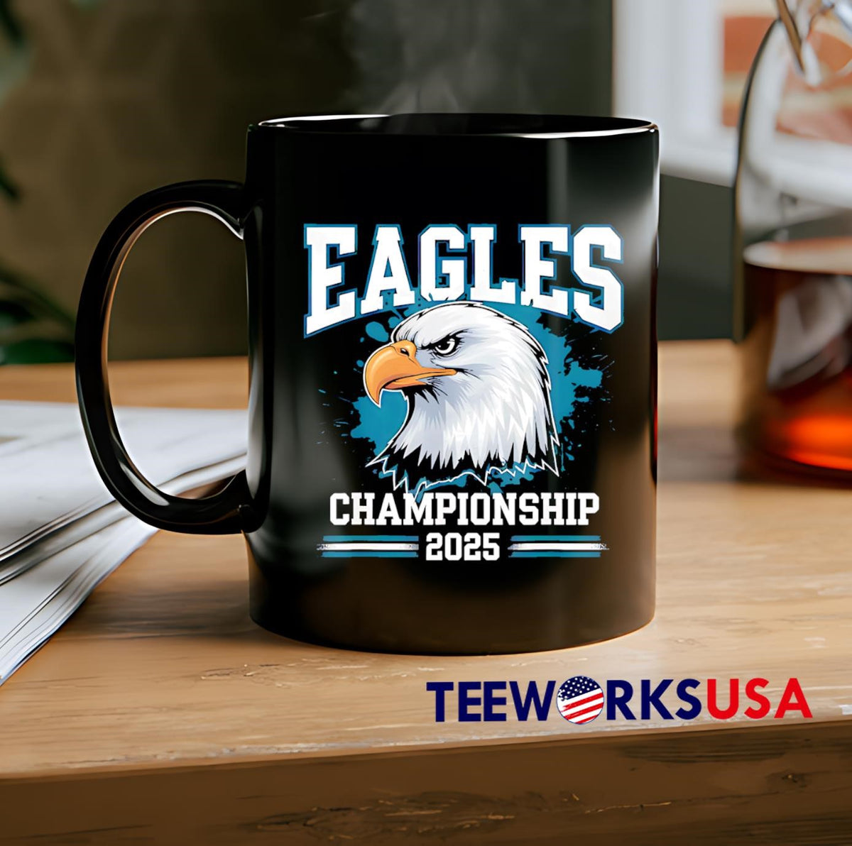 Football Championship 2025 Celebrated Eagles - Adult & Kids T-Shirts, Sweatshirts & Hoodies apparel design preview 2