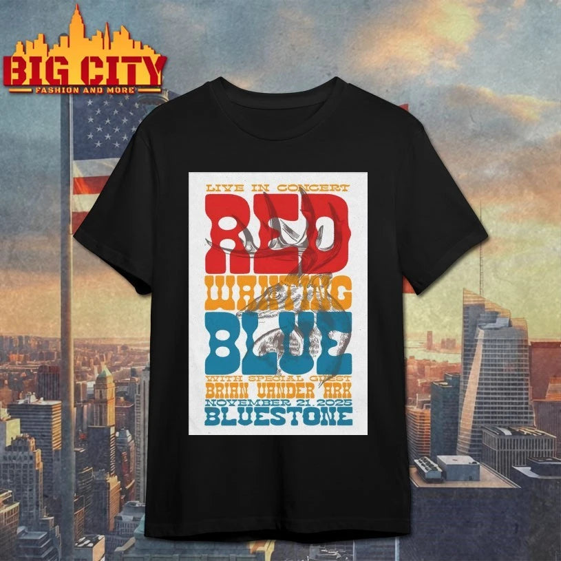 Red Wanting Blue In Columbus OH On Nov 21 2025 Poster - Adult & Kids T-Shirts, Sweatshirts & Hoodies apparel design preview 1