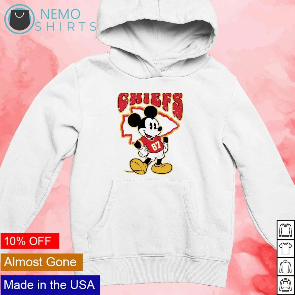 Mickey Travis Kelce Kansas City Chiefs - Adult & Kids T-Shirts, Sweatshirts & Hoodies apparel design preview 2