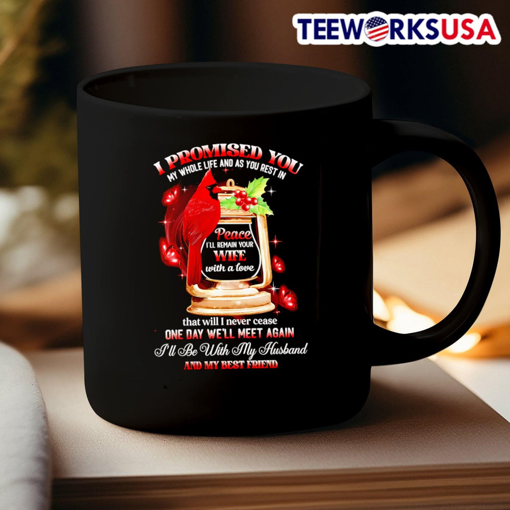 I promised you my whole life and as rest in peace - Adult & Kids T-Shirts, Sweatshirts & Hoodies apparel design preview 3