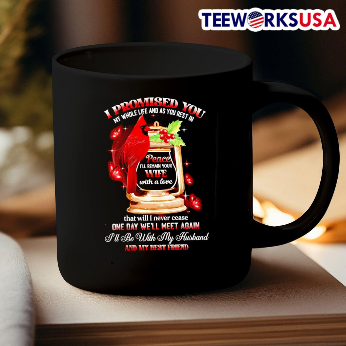 I promised you my whole life and as rest in peace - Adult & Kids T-Shirts, Sweatshirts & Hoodies apparel design preview 3