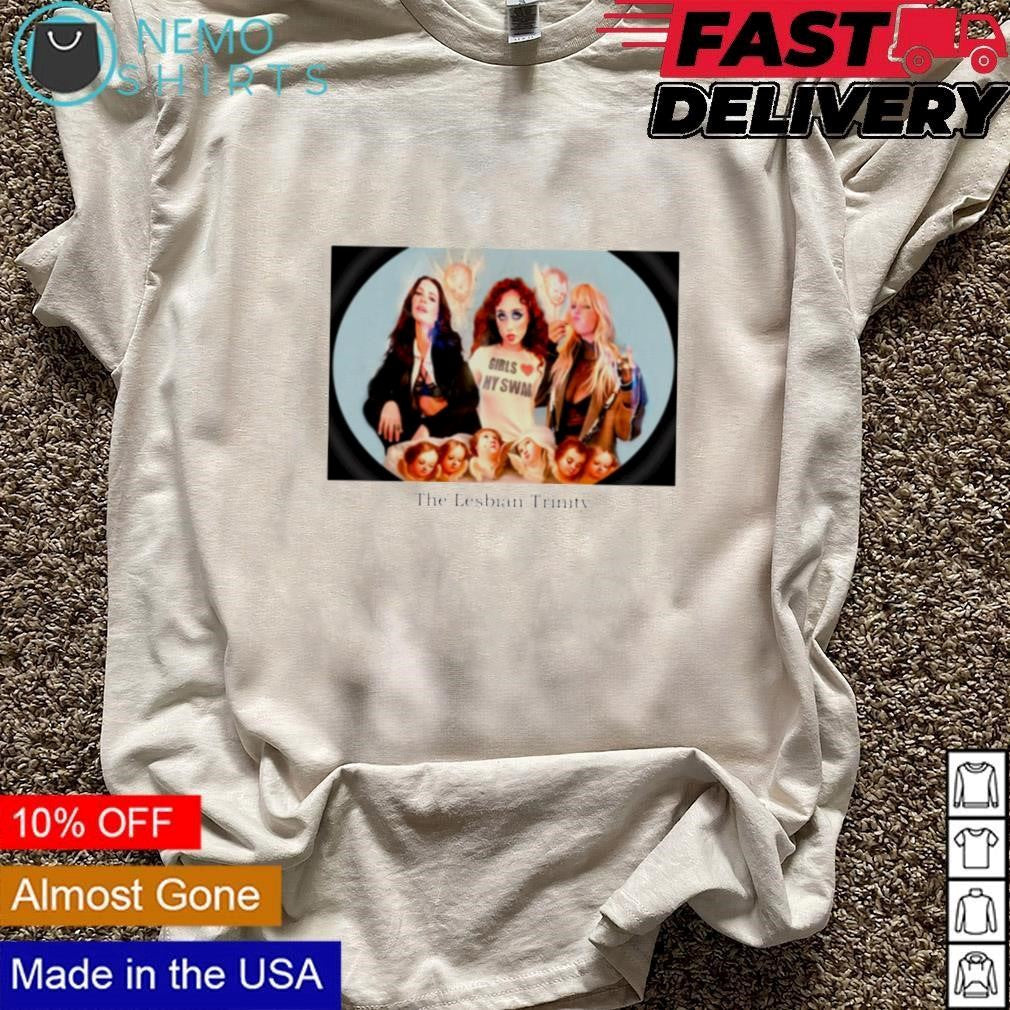 The lesbian trinity - Adult & Kids T-Shirts, Sweatshirts & Hoodies apparel design preview 3