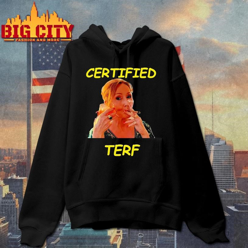 Certified Terf - Adult & Kids T-Shirts, Sweatshirts & Hoodies apparel design preview 2