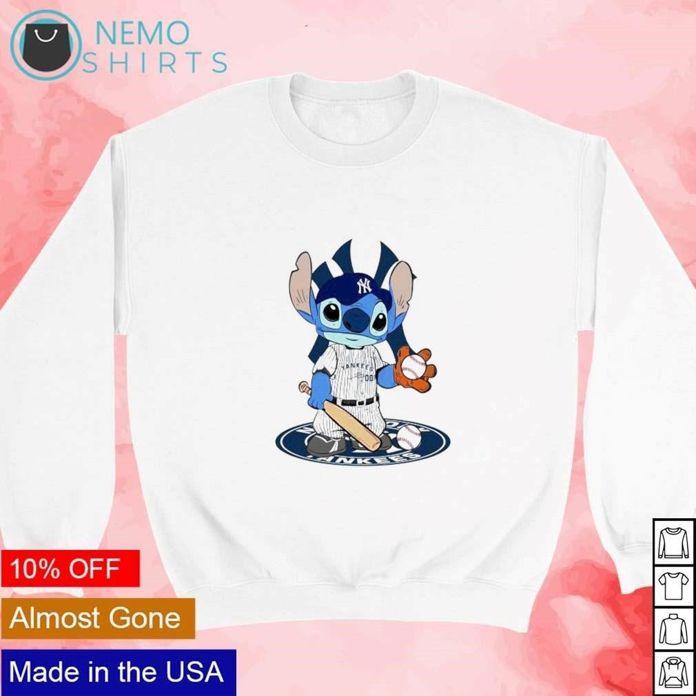 The Stitch New York Yankees baseball - Adult & Kids T-Shirts, Sweatshirts & Hoodies apparel design preview 4