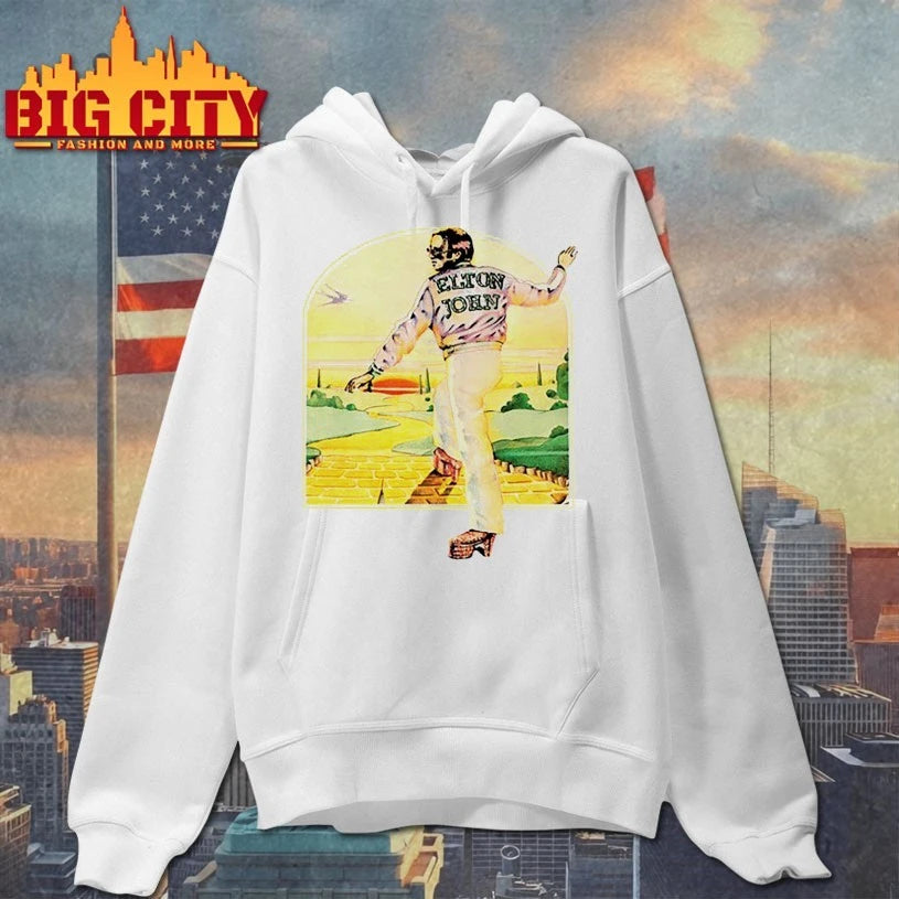 Goodbye Yellow Brick Road 50th Anniversary - Adult & Kids T-Shirts, Sweatshirts & Hoodies apparel design preview 2