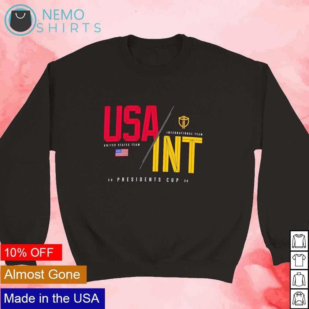 USA INT 2024 presidents cup ahead pembroke - Adult & Kids T-Shirts, Sweatshirts & Hoodies apparel design preview 3