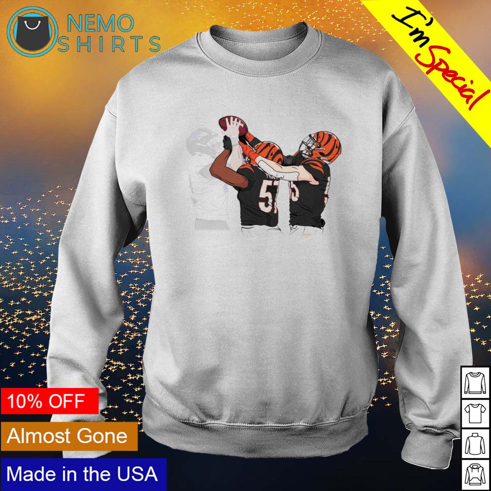 Cincinnati Bengals the fumble in jungle - Adult & Kids T-Shirts, Sweatshirts & Hoodies apparel design preview 4