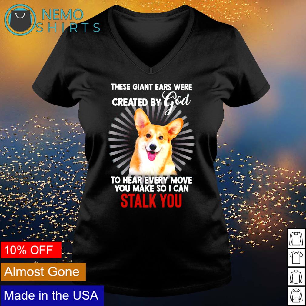 Corgi these giant ears were created by God to hear - Adult & Kids T-Shirts, Sweatshirts & Hoodies apparel design preview 5