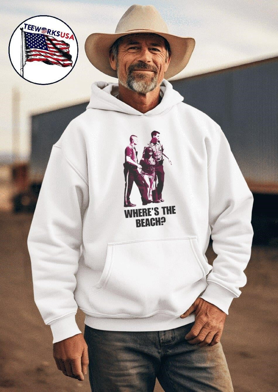 Where's the beach - Adult & Kids T-Shirts, Sweatshirts & Hoodies apparel design preview 2
