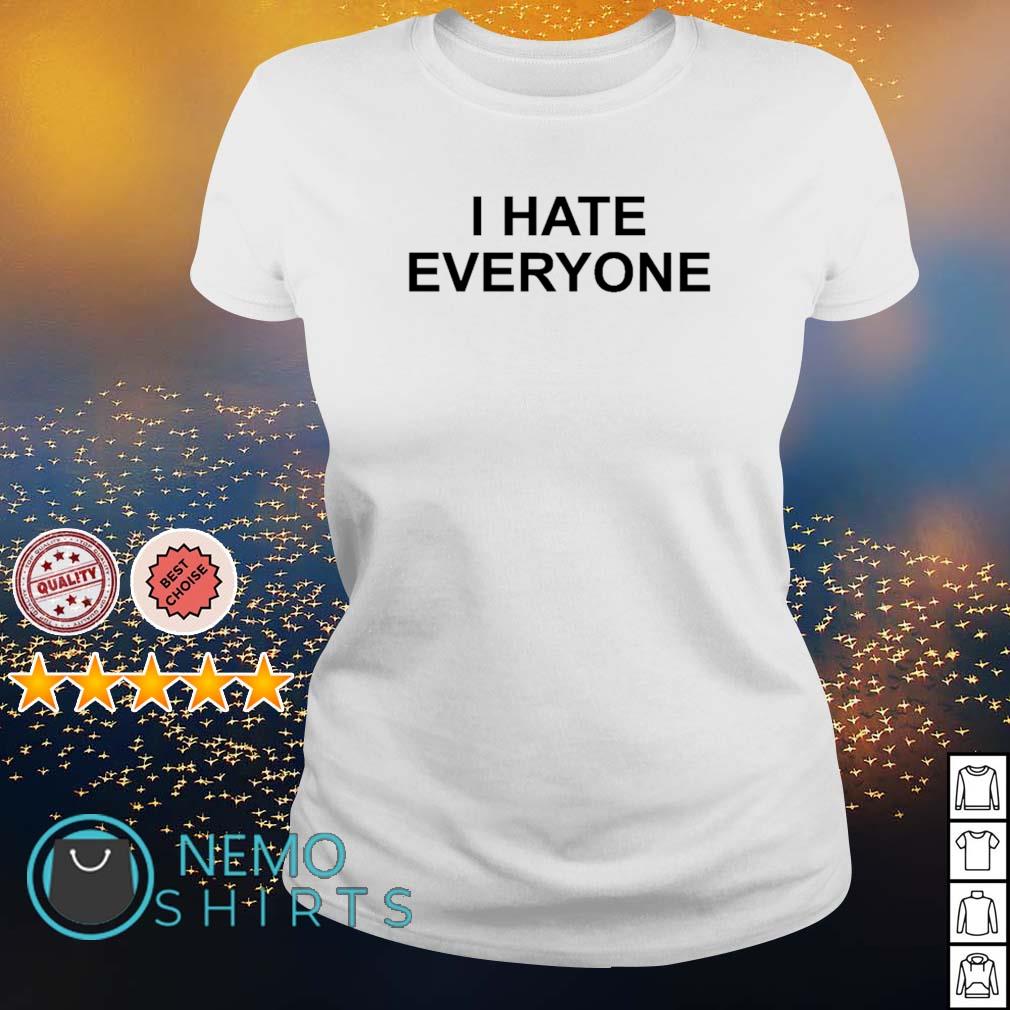 I hate everyone - Adult & Kids T-Shirts, Sweatshirts & Hoodies apparel design preview 3