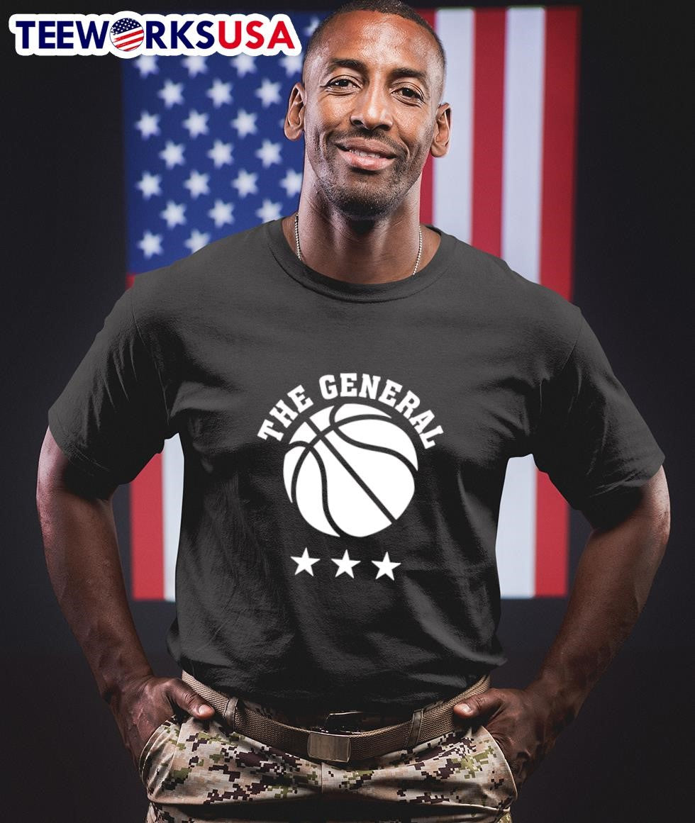 The General basketball - Adult & Kids T-Shirts, Sweatshirts & Hoodies apparel design preview 1
