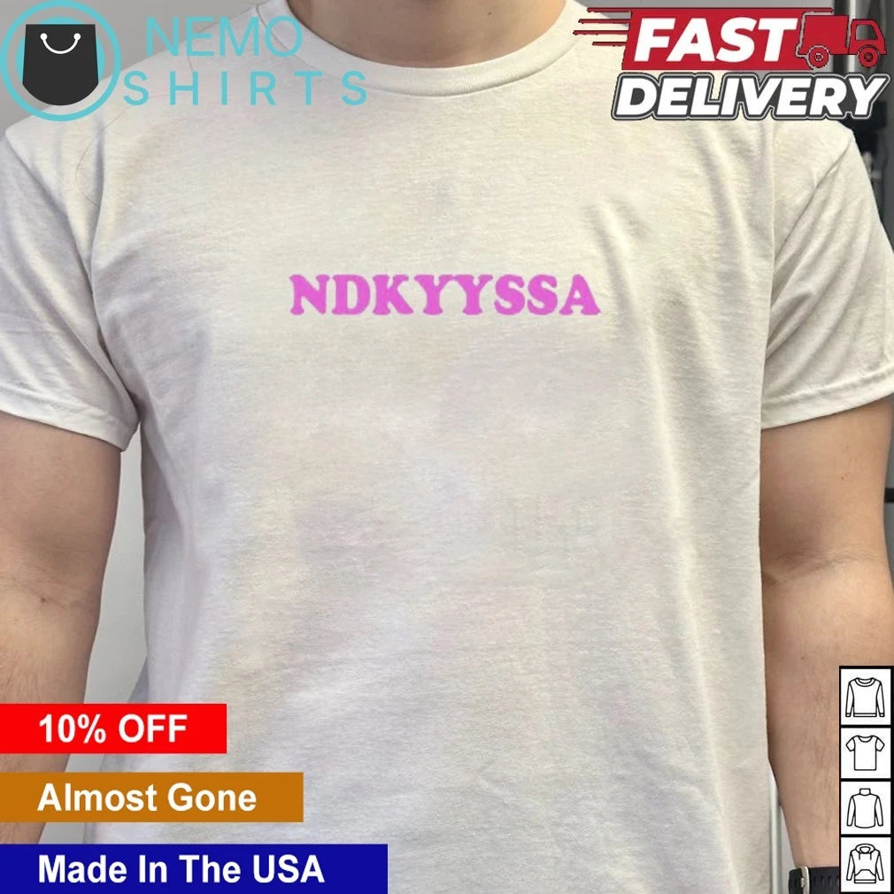 Ndkyyssa Typography Text - Adult & Kids T-Shirts, Sweatshirts & Hoodies apparel design preview 6