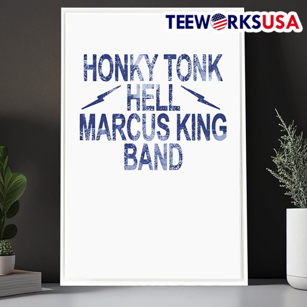 Honky tonk hell marcus king band - Adult & Kids T-Shirts, Sweatshirts & Hoodies apparel design preview 6