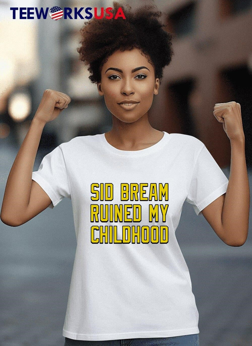 Sid Bream Ruined My Childhood - Adult & Kids T-Shirts, Sweatshirts & Hoodies apparel design preview 8