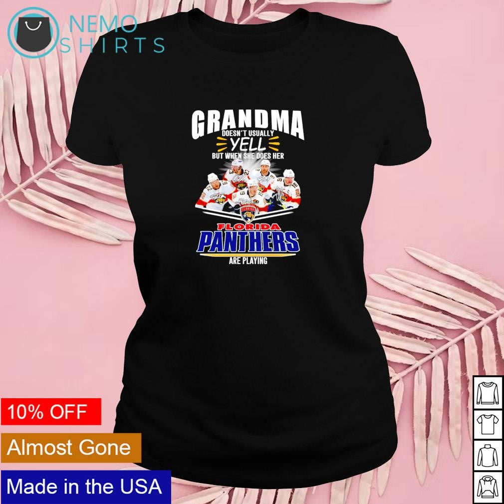 Grandma doesn't usually yell but when she does her - Adult & Kids T-Shirts, Sweatshirts & Hoodies apparel design preview 4