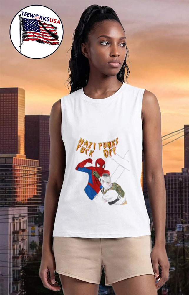 Nazi Punks Fuck Off Spider-Man - Adult & Kids T-Shirts, Sweatshirts & Hoodies apparel design preview 6