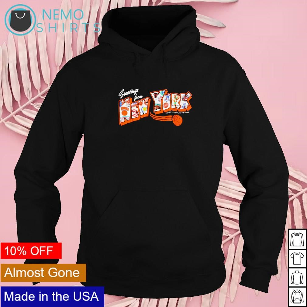 Greetings New York Knicks - Adult & Kids T-Shirts, Sweatshirts & Hoodies apparel design preview 2