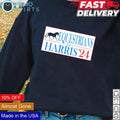 Equestrians for Kamala Harris 24 - Adult & Kids T-Shirts, Sweatshirts & Hoodies apparel design preview 1