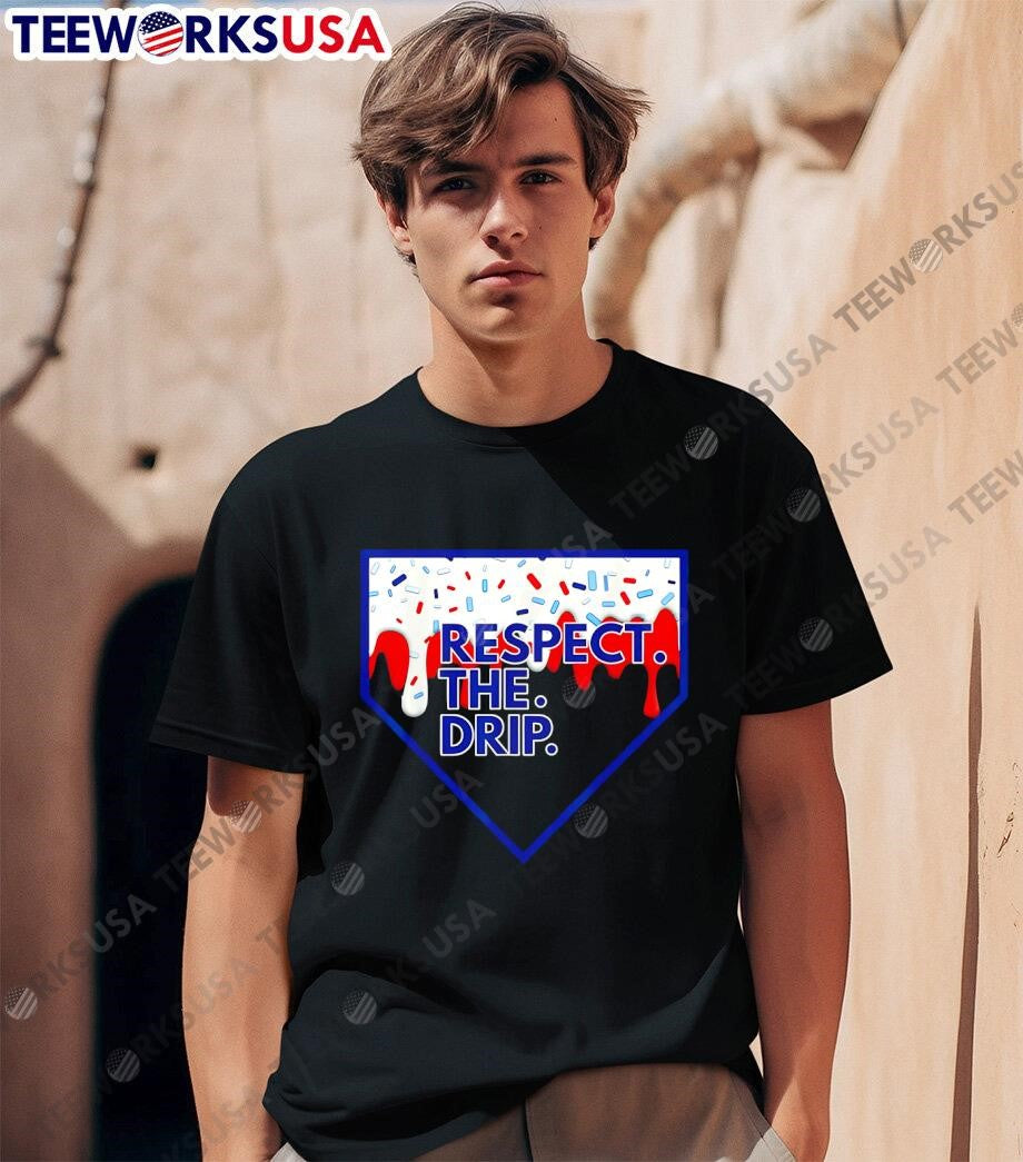 Respect The Drip baseball - Adult & Kids T-Shirts, Sweatshirts & Hoodies apparel design preview 1