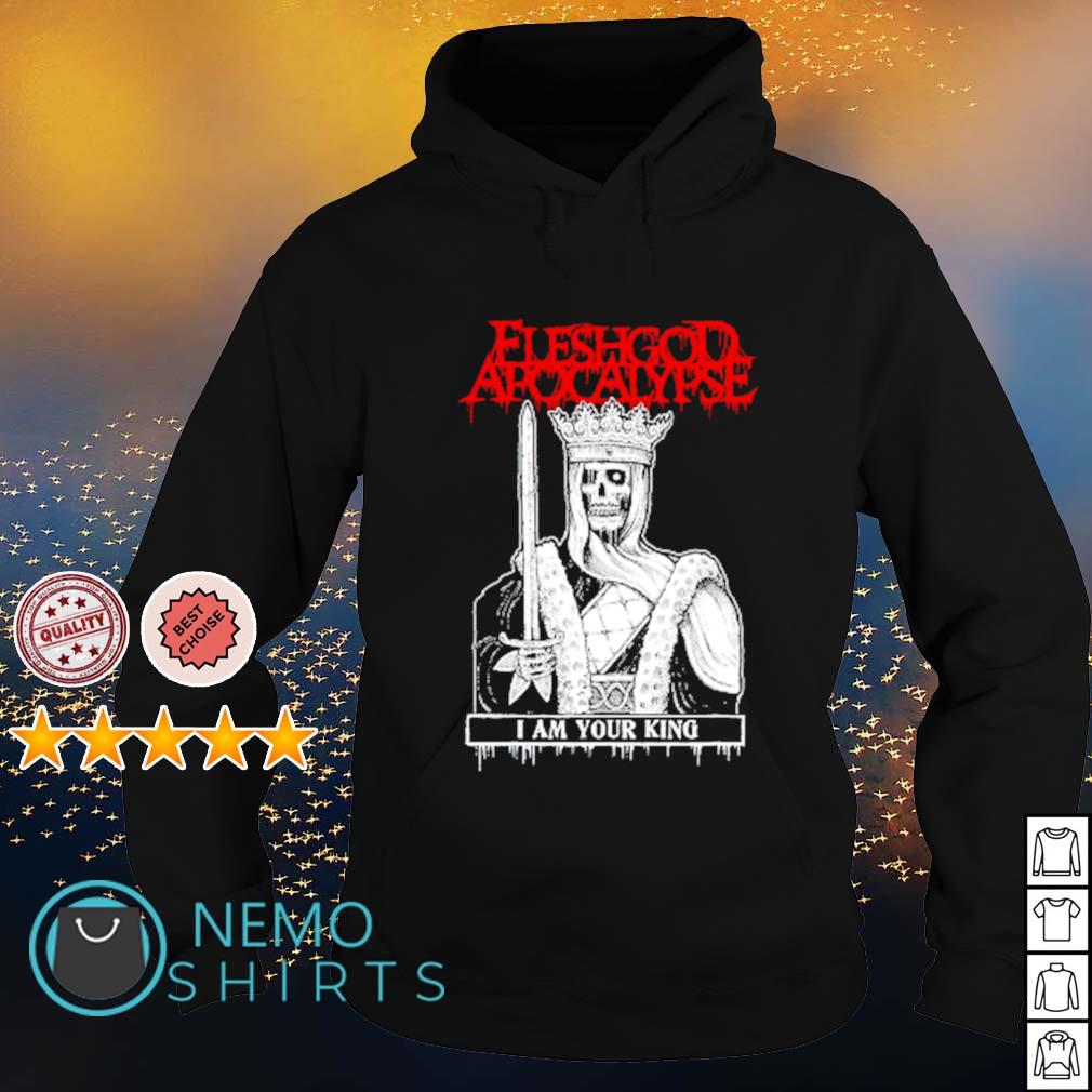 Fleshgod Apocalypse I am your King - Adult & Kids T-Shirts, Sweatshirts & Hoodies apparel design preview 2