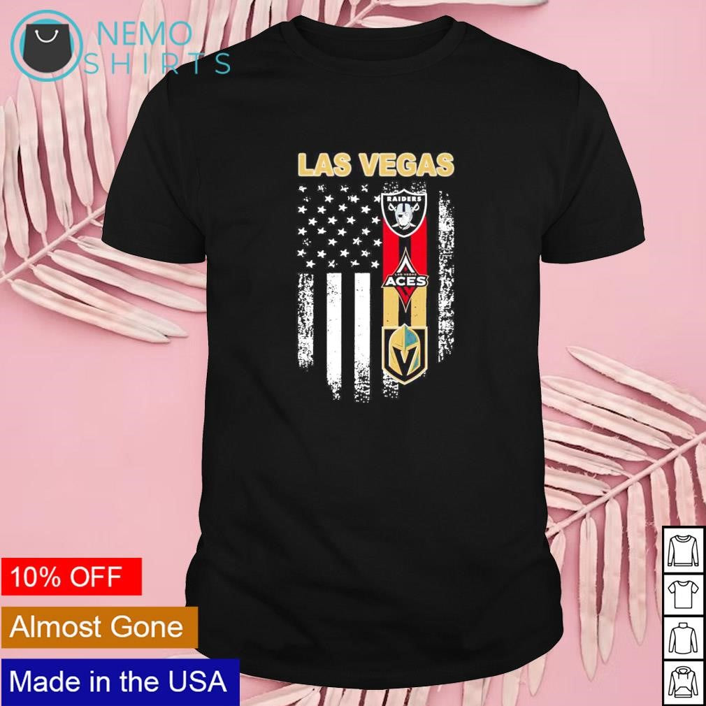 Las Vegas Aces Raiders and Golden Knights - Adult & Kids T-Shirts, Sweatshirts & Hoodies apparel design preview 1
