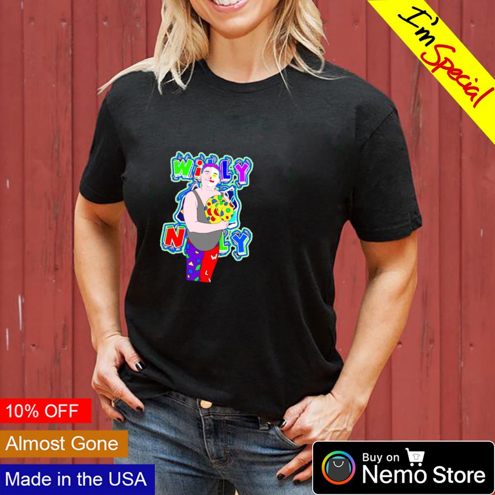 Willy Nilly showtime half clown - Adult & Kids T-Shirts, Sweatshirts & Hoodies apparel design preview 3