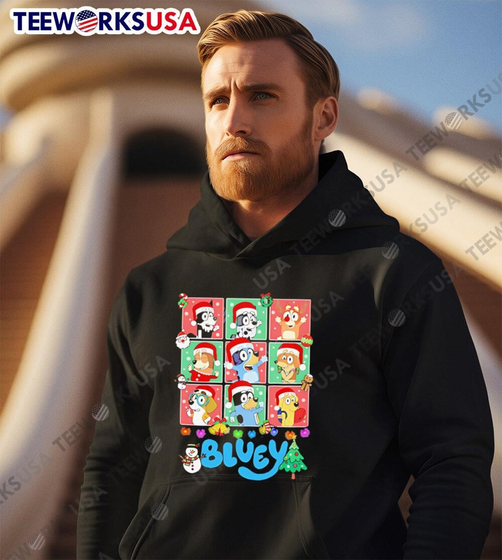 Movie Christmas Cartoon Family Friends Holiday Movies - Adult & Kids T-Shirts, Sweatshirts & Hoodies apparel design preview 2