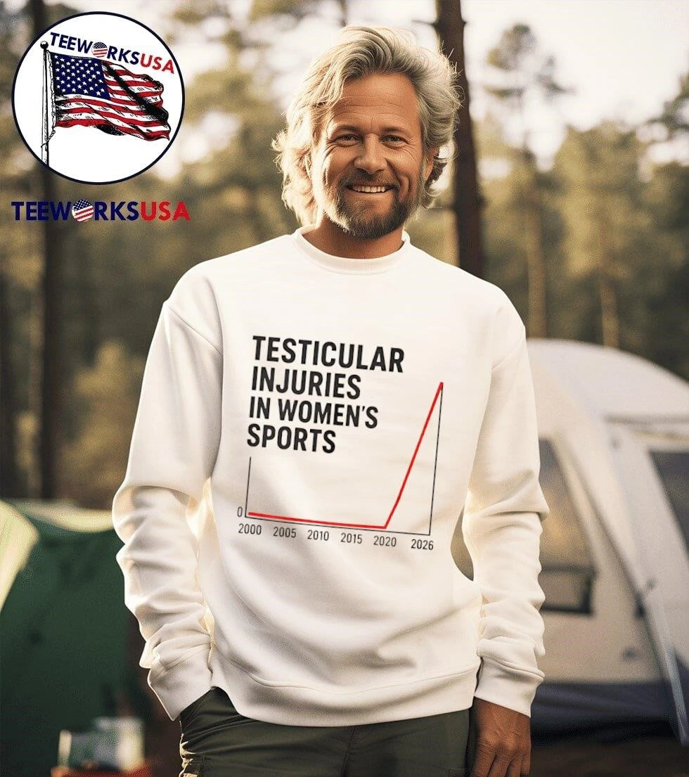 Testicular Ịnuries In Women'S Sports 2026 - Adult & Kids T-Shirts, Sweatshirts & Hoodies apparel design preview 3
