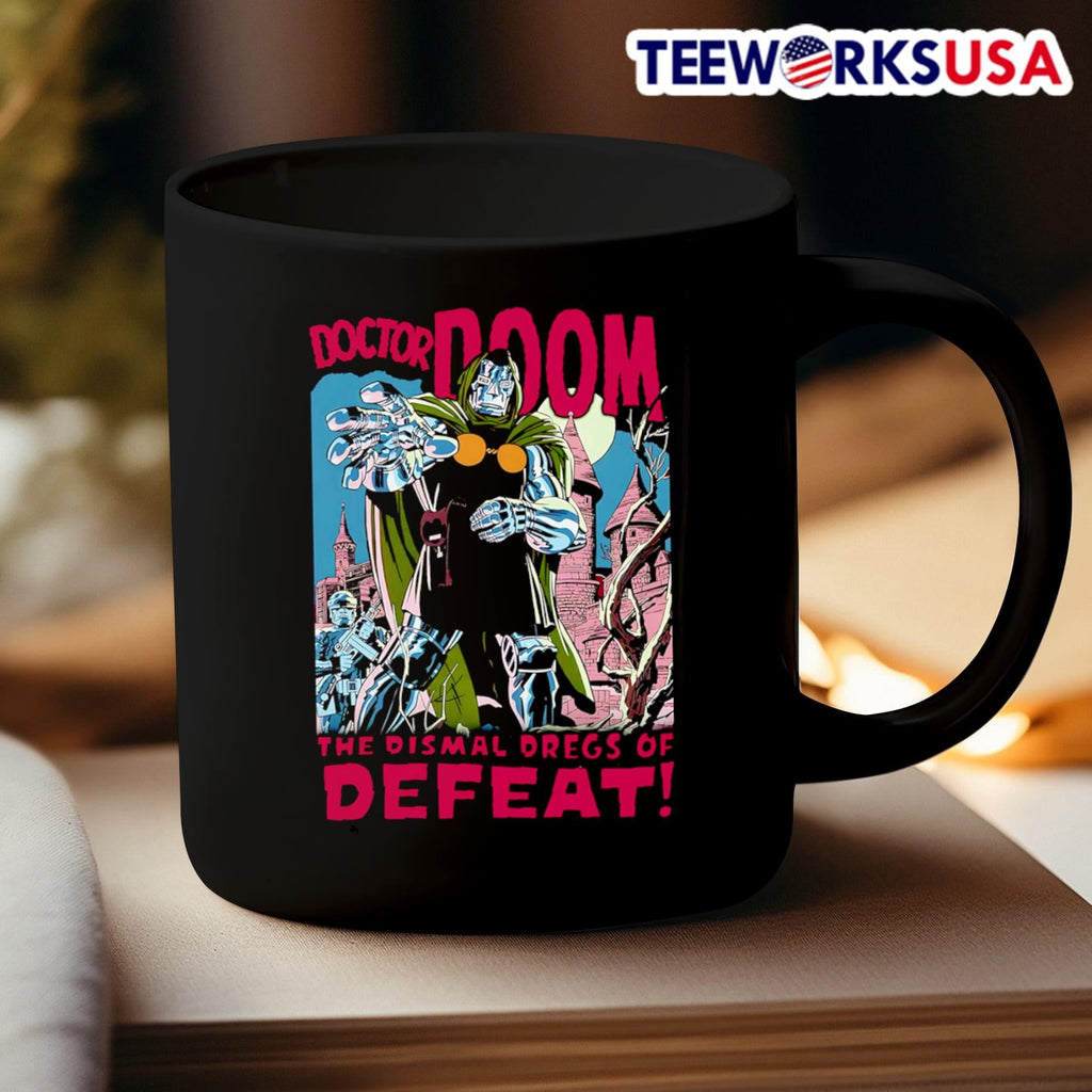 Doctor Doom the dismal dregs of defeat - Adult & Kids T-Shirts, Sweatshirts & Hoodies apparel design preview 3