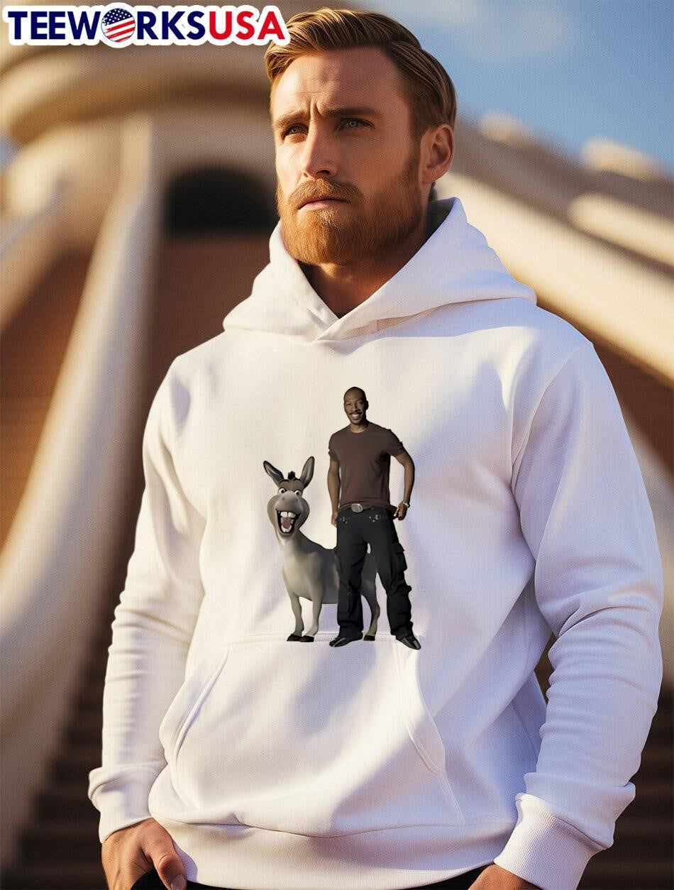 Eddie Murphy Donkey Shrek funny - Adult & Kids T-Shirts, Sweatshirts & Hoodies apparel design preview 2