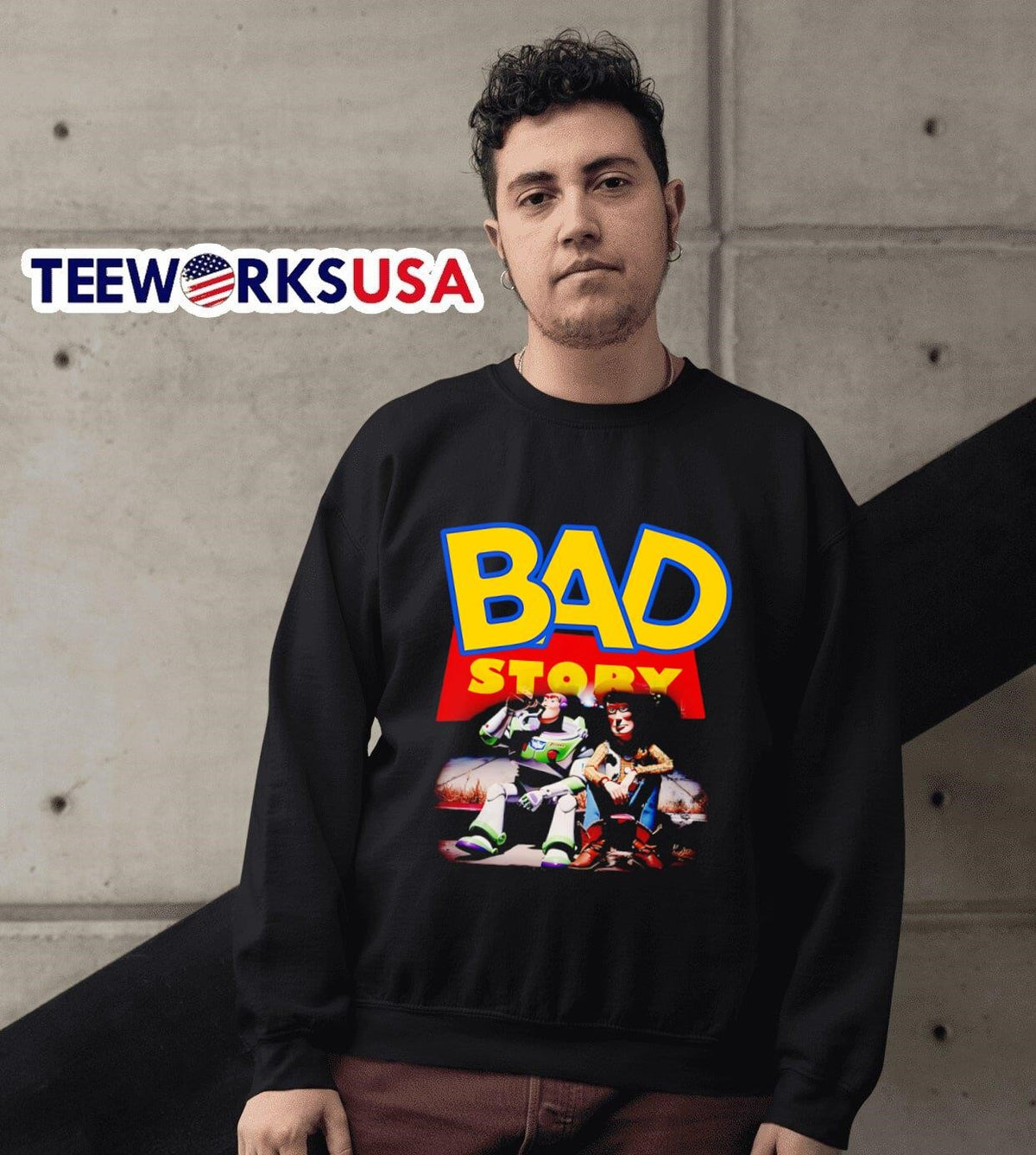 Toy Story Bad - Adult & Kids T-Shirts, Sweatshirts & Hoodies apparel design preview 6