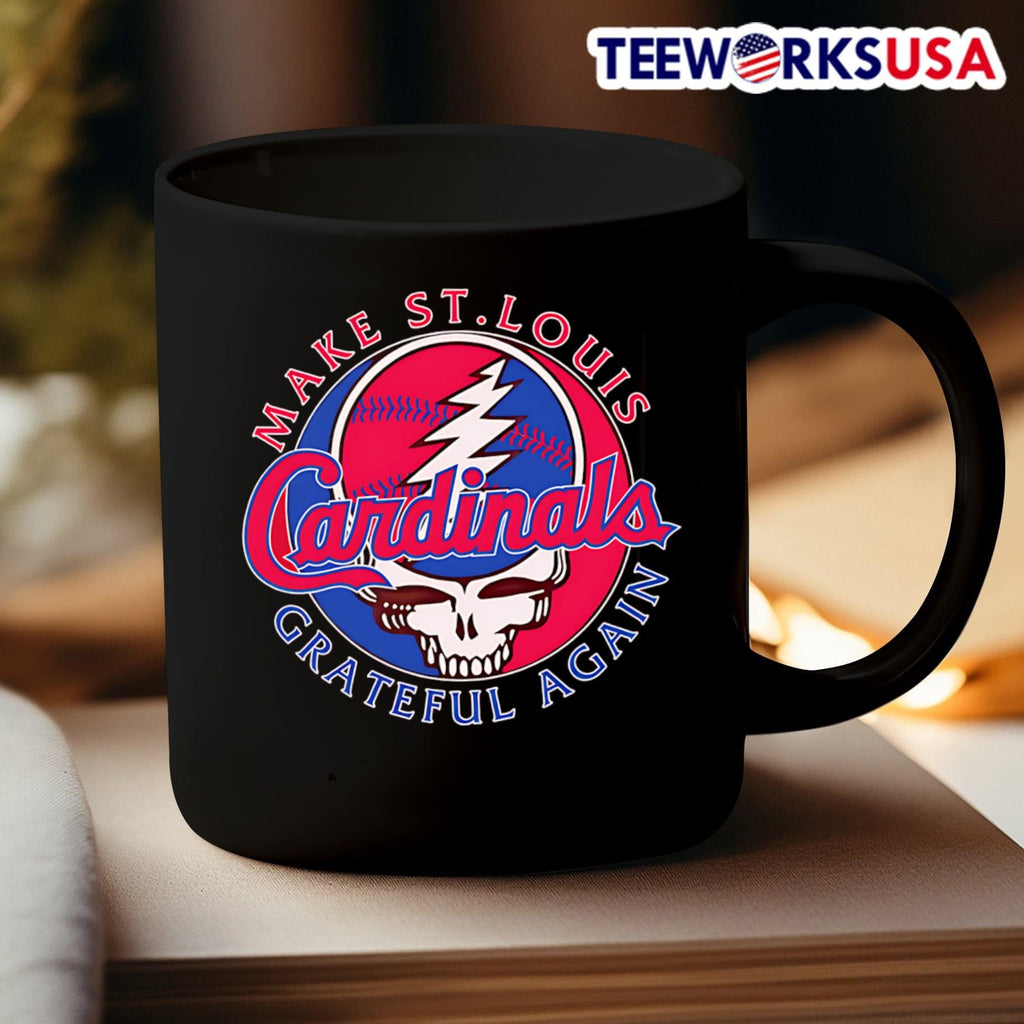 Make St Louis Cardinals Grateful again - Adult & Kids T-Shirts, Sweatshirts & Hoodies apparel design preview 3