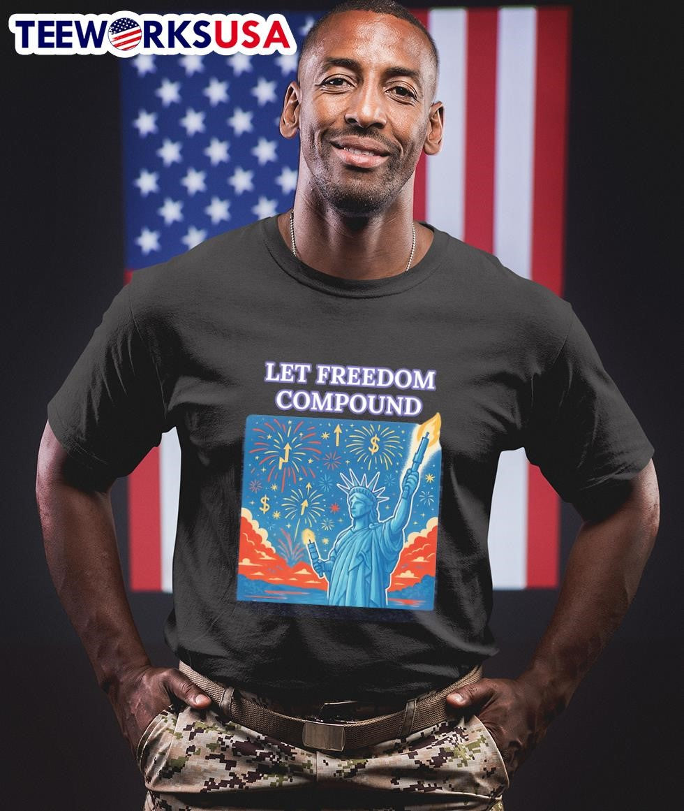 Let Freedom Compound - Adult & Kids T-Shirts, Sweatshirts & Hoodies apparel design preview 1