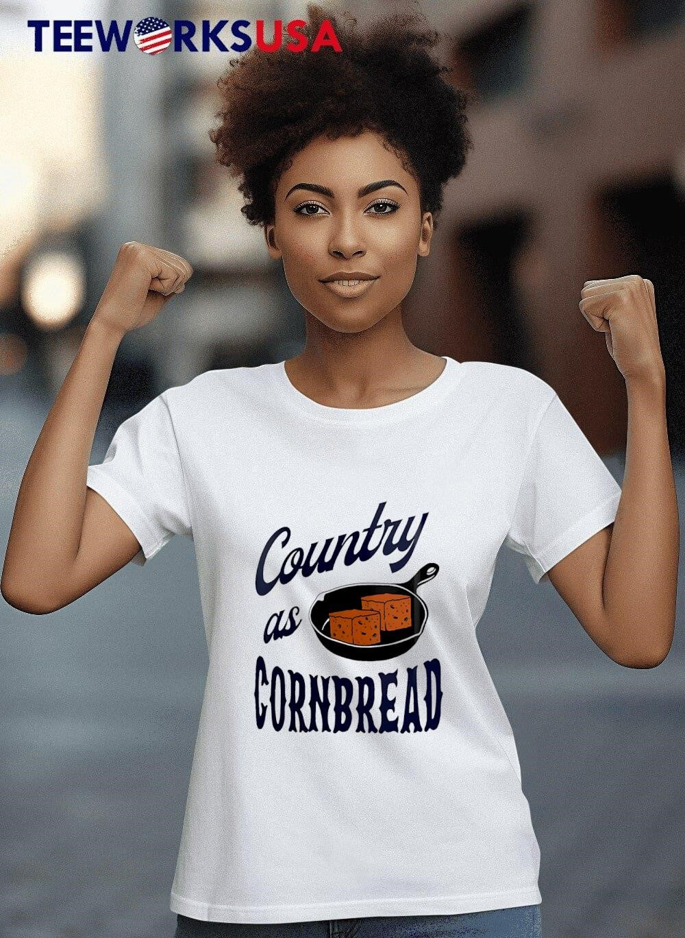 Country As Cornbread - Adult & Kids T-Shirts, Sweatshirts & Hoodies apparel design preview 8