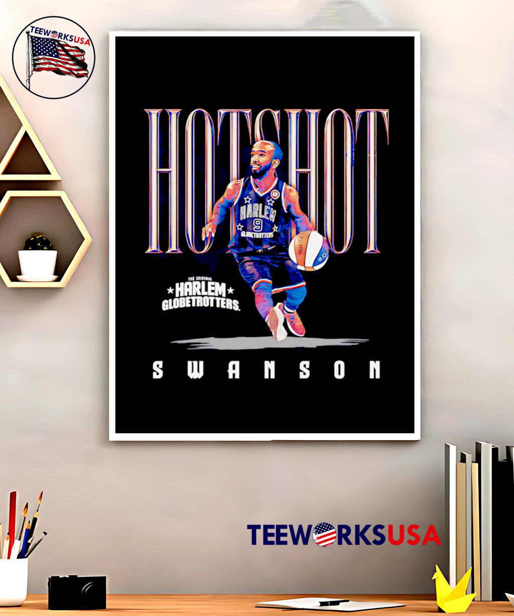 Hot Shot Swanson Harlem Globetrotters Nickname - Adult & Kids T-Shirts, Sweatshirts & Hoodies apparel design preview 5