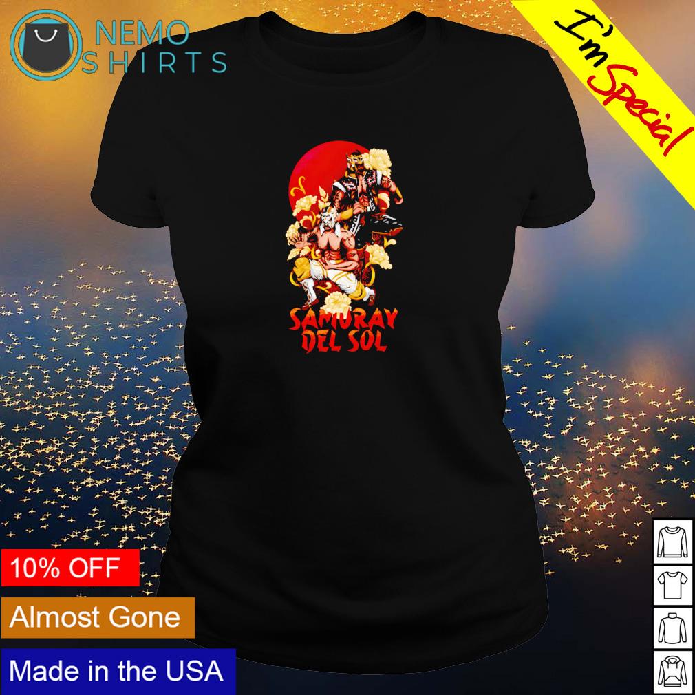 Samuray Del Sol Samurai art - Adult & Kids T-Shirts, Sweatshirts & Hoodies apparel design preview 3