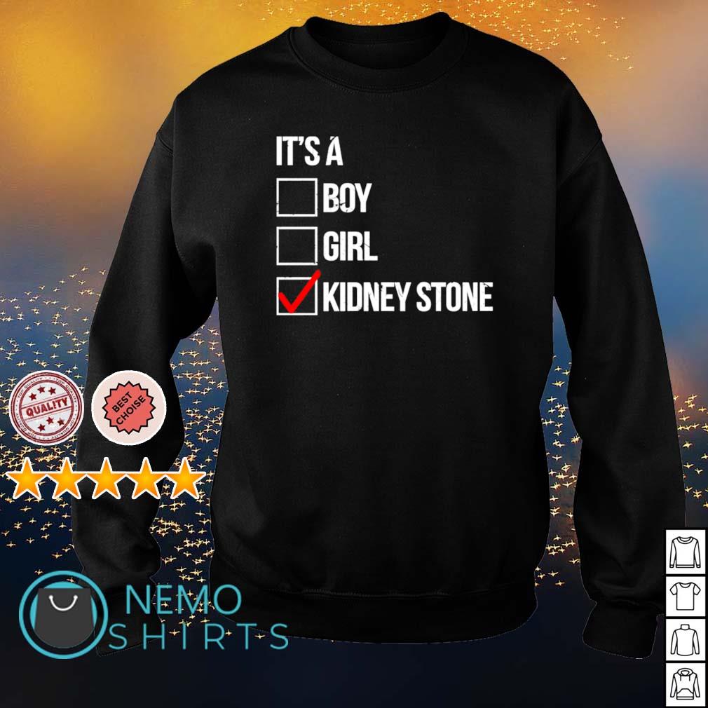 It's a boy girl kidney stone - Adult & Kids T-Shirts, Sweatshirts & Hoodies product image 4