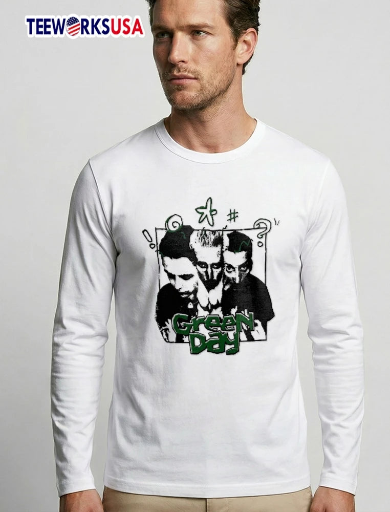 Green Day Billie Joe Armstrong Mike Dirnt Tre Cool - Adult & Kids T-Shirts, Sweatshirts & Hoodies apparel design preview 3