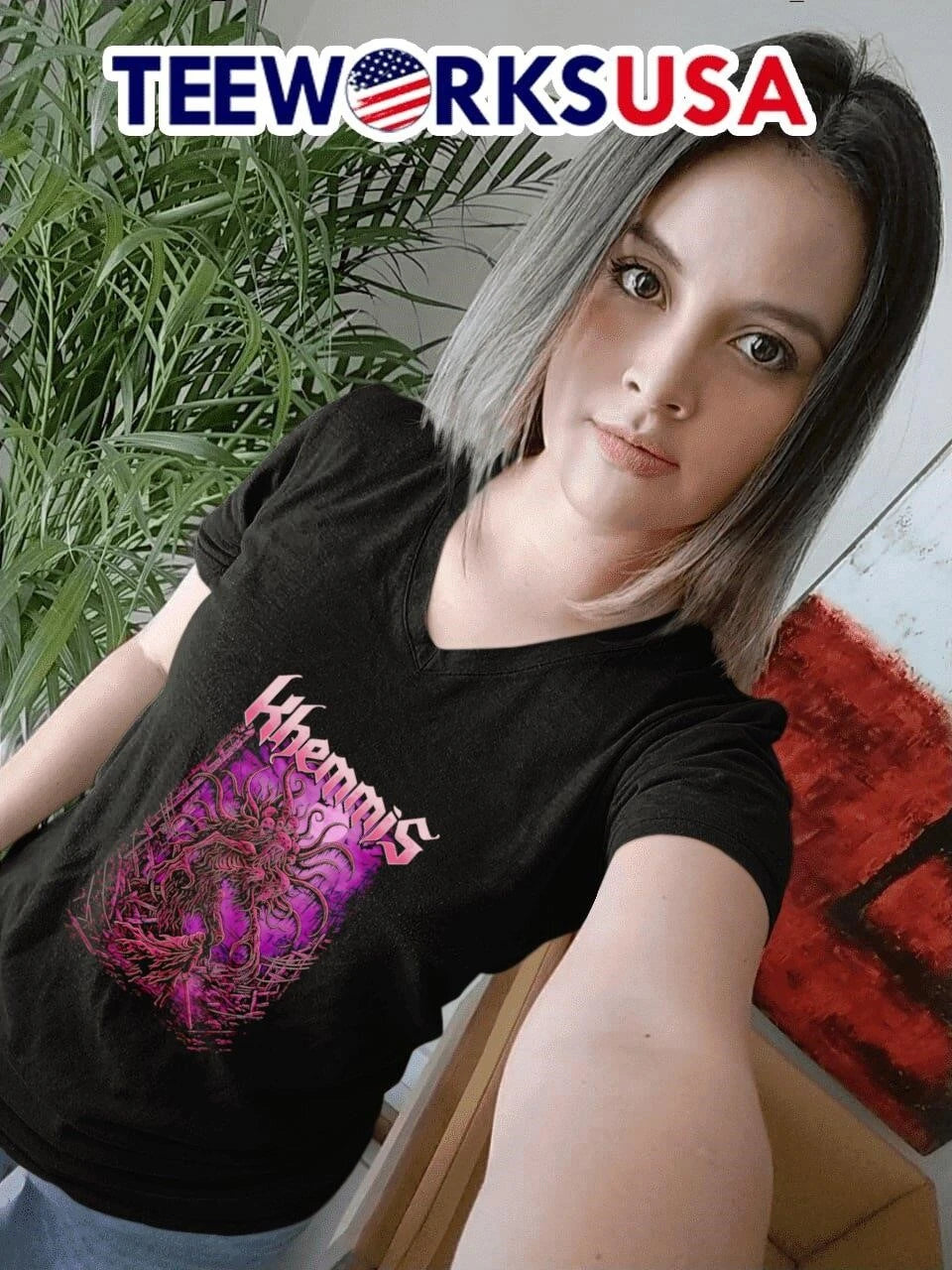 Khemmis Abomination - Adult & Kids T-Shirts, Sweatshirts & Hoodies apparel design preview 7