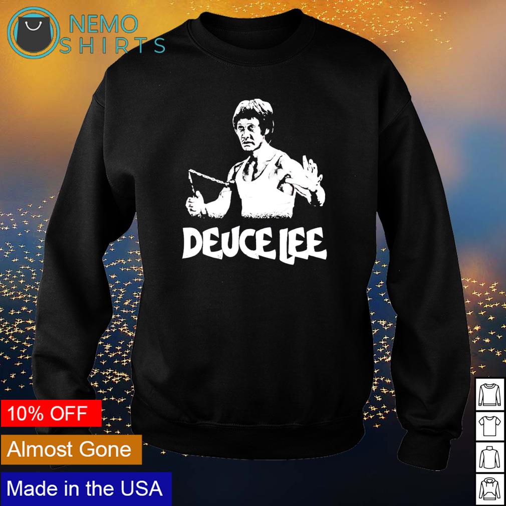 A Bruce Lee and Deuce Bigalow mashup Deucelee - Adult & Kids T-Shirts, Sweatshirts & Hoodies apparel design preview 4